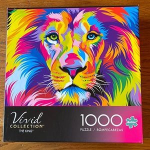 Buffalo Games 1,000 piece puzzle Vivid Collection The King